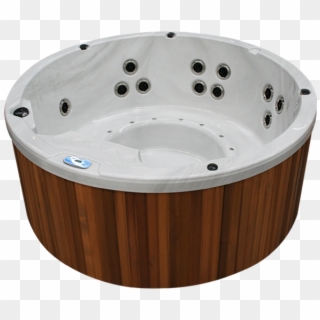 Lei17 Hot Tub Side Profile - Round Spa Pool Nz Clipart