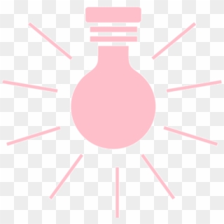 Light Bulb - Circle Clipart