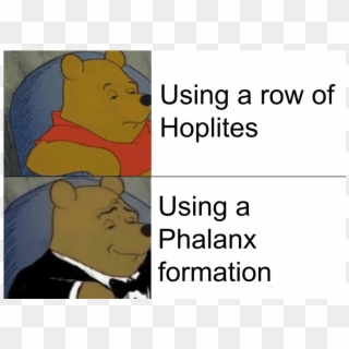 Accuratebattlesim - Winnie The Pooh Meme Format Clipart