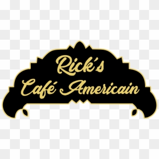 The Palms Theatres & Imax Rick's Cafe Americain - Calligraphy Clipart
