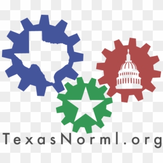 Texas Norml Logo Re-design - Transparent Background Cog Icon Clipart