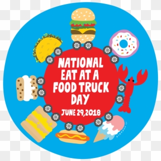 0 Réponse 6 Retweets 6 J'aime - National Eat At A Food Truck Day Clipart