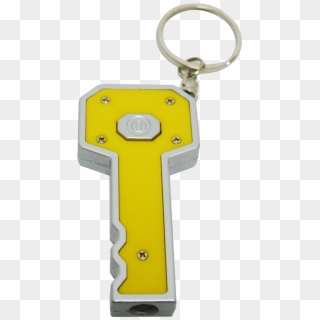 Llavero Plastico Llave Plateado - Keychain Clipart