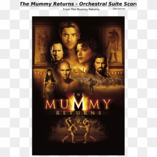 The Mummy Returns Orchestral Suite Score Sheet Music - Mumya Returns Clipart