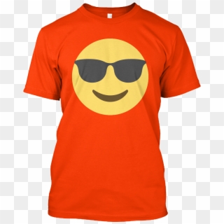 T Shirt Cool Sunglasses Emoji Smile Face Hanes Tagless - Always Hated You Sharon Clipart