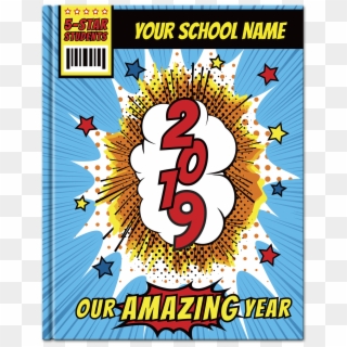 Pictavo Comic Book Yearbook Cover - Poster Clipart