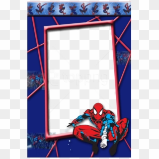 Free Png Kids Spider Man Transparent Photo Frame Background - Marcos Para Foto Del Hombre Araña Clipart