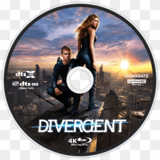 Divergent Uhd-bluray Disc Image - Divergent Book Clipart