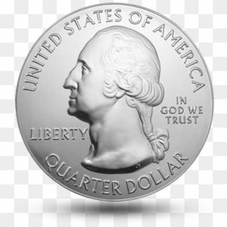 Silver - Frederick Douglass - Bu - Quarter Clipart