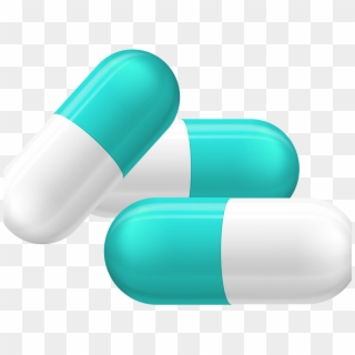 Tablet Clipart Medicine Storage - Transparent Background Pill Clipart - Png Download