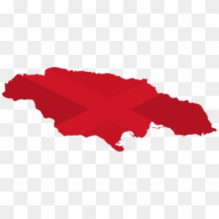 Red Stripe Png Transparent Background - Map Of Jamaica North Coast Clipart