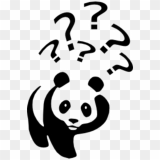 Lastly, The Giant Pandas Are Endangered - Panda Point D Interrogation Clipart