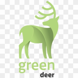 Green Deer - Elk Clipart