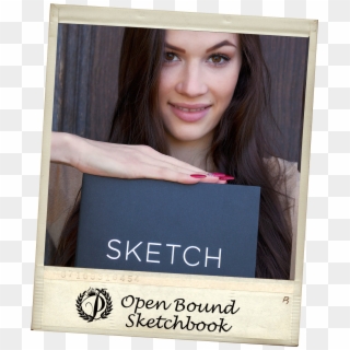 Open Bound Sketchbooks Polaroid - Picture Frame Clipart