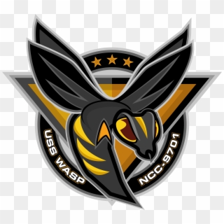 Wasp Logo Art By B - Emblem Clipart