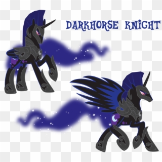 Trotsworth, Darkhorse Knight, Nightmare Moon, Pony, - Mlp Dark Horse Knight Clipart