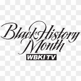 Black History Logo - Calligraphy Clipart