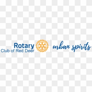 Red Deer Urban Spirits Logo - Rotary International Clipart