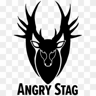 Elegance - Angry Stag Logo Clipart