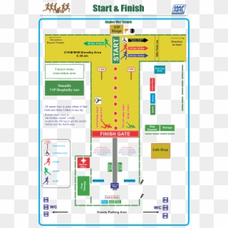 Course Map Angkor Half Marathon Finish Get - Angkor Wat Marathons Clipart