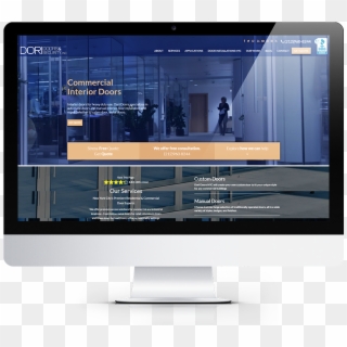 Dori Doors Desktop View - Computer Monitor Clipart
