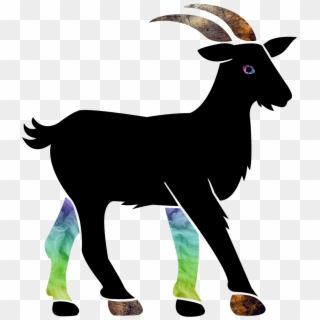 Candid Goat - Goat Clipart
