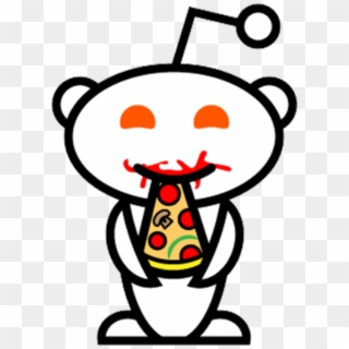 Random Acts Of Pizza - Reddit Alien Clipart