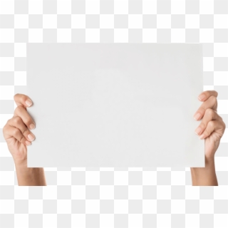 15 Sep Board - Woman Hold Paper Png Clipart