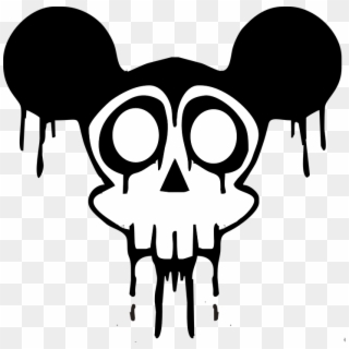 Creepy Png - Mickey Mouse Decal Sticker Clipart