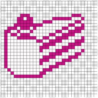 Portal Cake Perler Bead Pattern / Bead Sprite - Portal Cake Pixel Art Clipart