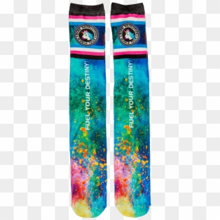 Women's Rainbow Unicorn Tube Socks - Sock Clipart