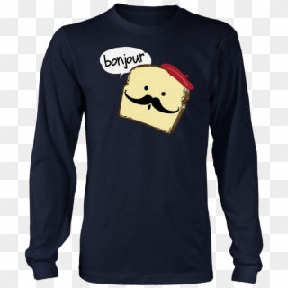 French Toast Bonjour - Funny Christmas T Shirt Family Clipart