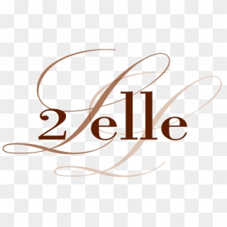 Logo Of 2 Elle - Calligraphy Clipart