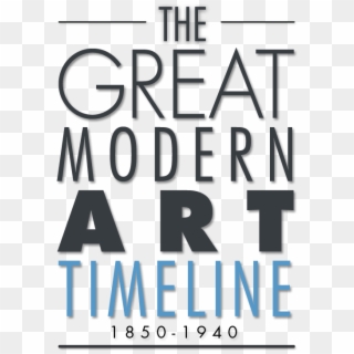 The Grand Modern European Art Timeline - Famous Artist Timeline Clipart
