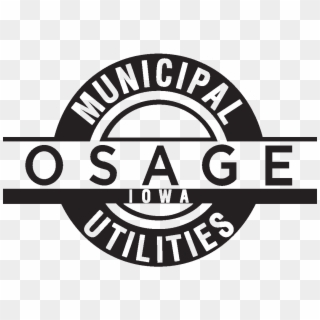 Osage Municipal Utilities - Emblem Clipart