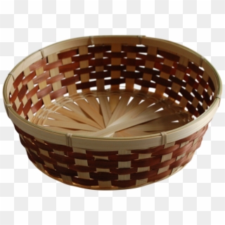 Basket, Wicker, Ø29cm, 8cm, Natural/brown - Storage Basket Clipart