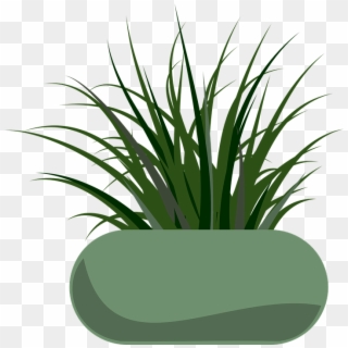 Gardener Clipart Planter - Grass Clip Art - Png Download