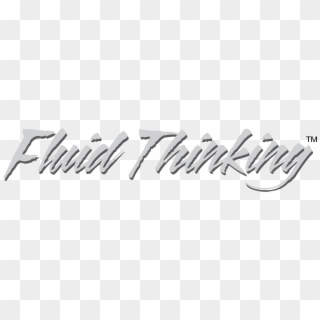 Fluid Thinking Logo Png Transparent - Calligraphy Clipart