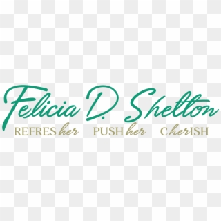 Felicia D Shelton - Calligraphy Clipart