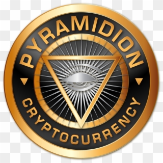 Pyramidion Cryptocurrency - Emblem Clipart