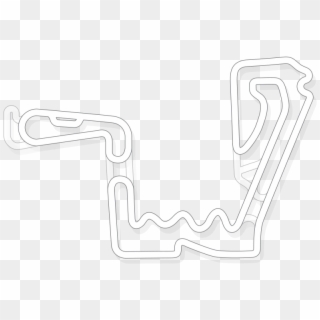 Karting Circuit Vector - Fernando Alonso Karting Track Clipart