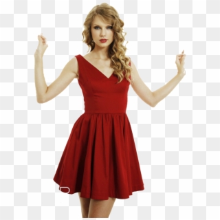 Taylor Swift Png Pack - Taylor Swift Red Dress Clipart