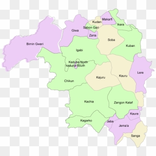 Kaduna Map Kaduna State Generates N200m Revenue From - Kaduna State Local Government Areas Clipart