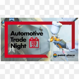 Automotive Trade Night - Paint Place Clipart