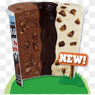 Ben And Jerry's "peanut Butter Fudge" - Ben And Jerry Caramel Core Clipart