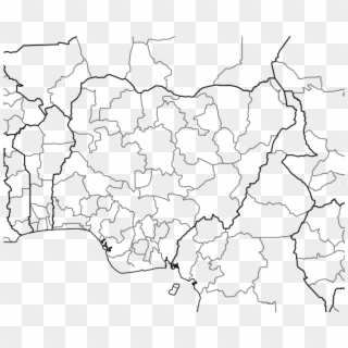 Map Of Nigeria Black And White Clipart