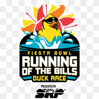 Running Of The Bills Duck Race - Fiesta Bowl Clipart
