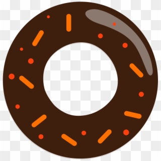 Clip Black And White Library Bagel Drawing Coffee Donut - Circle - Png Download