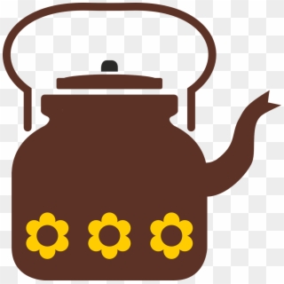 Coffeepot Retro Pot Coffee Png Image - Teko Png Clipart