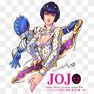 The Manga For Part 5, So Here's Some Fanart Related - Cartoon Clipart